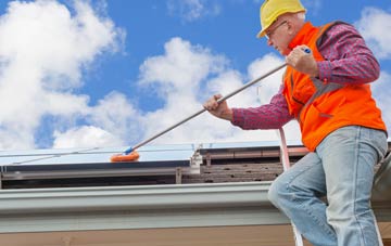 New Denham soft wash roof cleaning